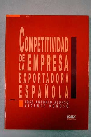 Imagen de archivo de Competitividad de la empresa exportadora espaola a la venta por Librera Prez Galds