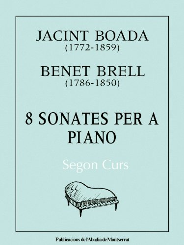 Imagen de archivo de 8 SONATES PER A PIANO. SEGON CURS a la venta por Librerias Prometeo y Proteo