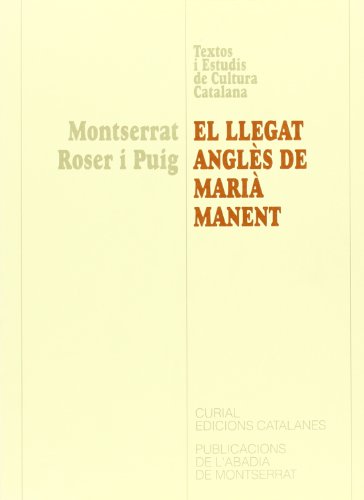 Stock image for El llegat angls de Mari Manent for sale by AG Library