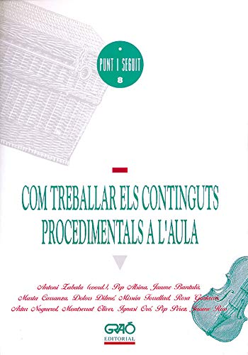 Imagen de archivo de Com treballar els continguts procedimAlsina Masmitj, Pep; Bantul Ja a la venta por Iridium_Books