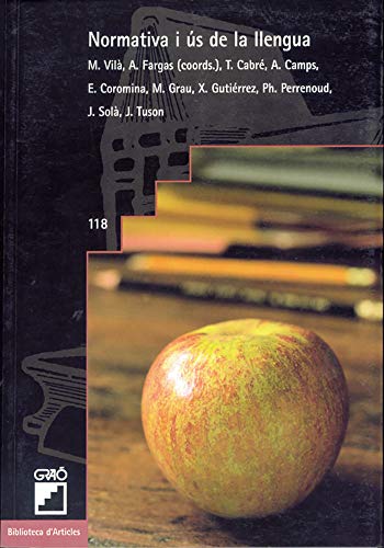 Imagen de archivo de Normativa i s de la llengua (BibliotCabr Castellv, M. Teresa; Coro a la venta por Iridium_Books