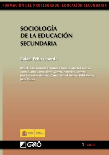 sociologia de la educacion secundaria rafael feito coord - Rafael Feito (coord.