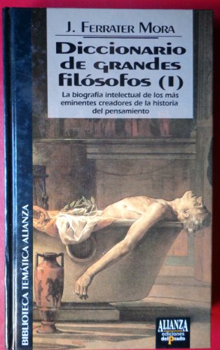 Beispielbild fr Diccionario de Grandes Filosofos I zum Verkauf von Hamelyn
