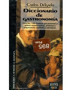 Stock image for Diccionario de gastronoma. for sale by La Librera, Iberoamerikan. Buchhandlung