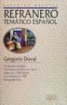 Beispielbild fr REFRANERO REMATICO ESPANOL zum Verkauf von Bertram Books And Fine Art