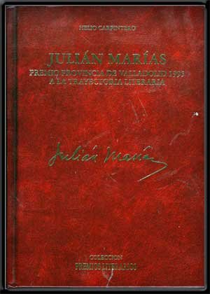 Imagen de archivo de Julin Maras. Premio Provincia de Valladolid 1995 a la trayectoria literaria a la venta por Librera Cajn Desastre
