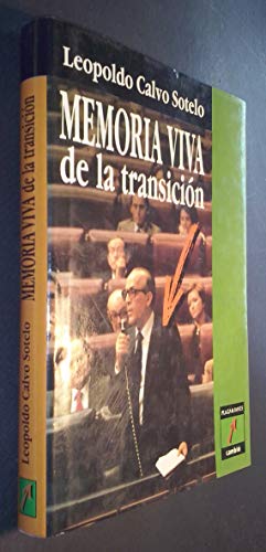 Imagen de archivo de Memoria viva de la transicio?n (Spanish Edition) a la venta por Iridium_Books