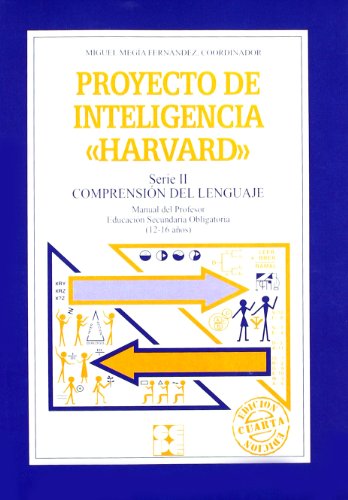 Imagen de archivo de Proyecto de inteligencia Harvard: serie II, Comprensin del a la venta por Iridium_Books