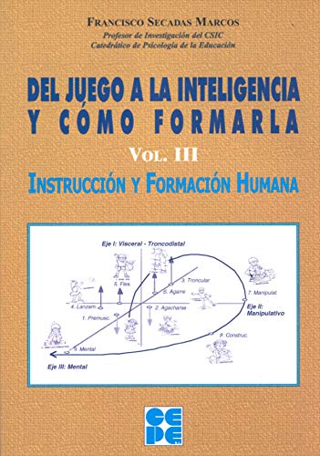Imagen de archivo de Del Juego a la Inteligencia y Cmo Formarla. Vol III: Instruccin y formacin humana (Psicomotricidad y educacin, Band 10) a la venta por medimops
