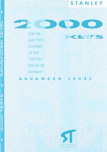 9788478731909: 2000 Tests Advanced level - Key book