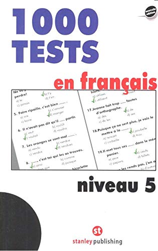 Stock image for Mil tests en frances nivel 5 for sale by medimops