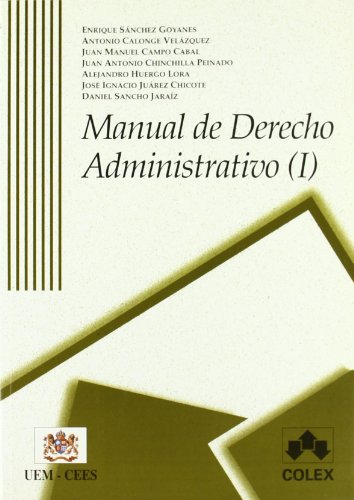 Imagen de archivo de Manual derecho administrativo (i) col a la venta por Iridium_Books