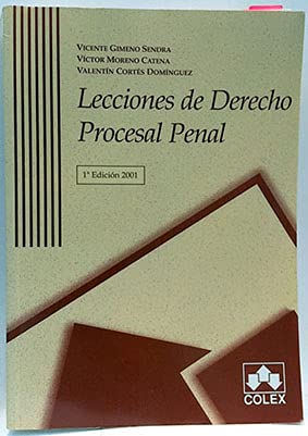 9788478796885: LECCIONES DERECHO PROC. PENAL - 1EDIC