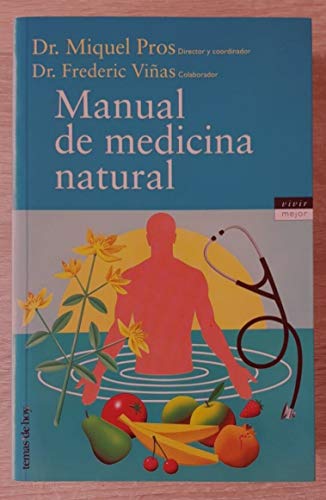 Stock image for Manual de medicina natural for sale by Librera 7 Colores
