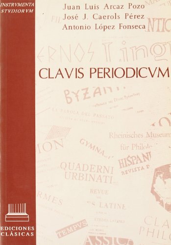 Stock image for Clavis periodicum for sale by Iridium_Books