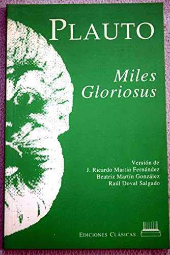Beispielbild fr Miles gloriosus zum Verkauf von medimops