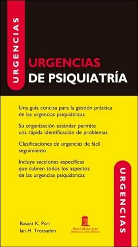Stock image for URGENCIAS EN PSIQUIATRIA for sale by medimops
