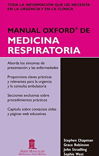 Stock image for Manual Oxford De Medicina Respiratoria 3ed 2016 Env os for sale by Libros del Mundo