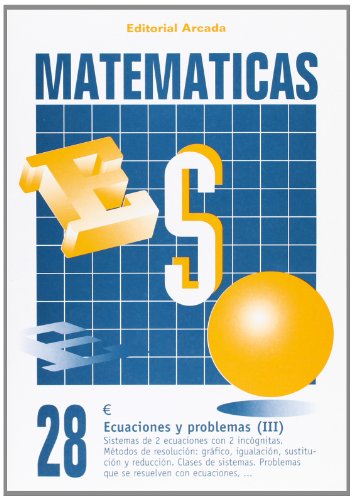 Imagen de archivo de Cuaderno matematicas 28 - ecuaciones y problemas (III) a la venta por medimops