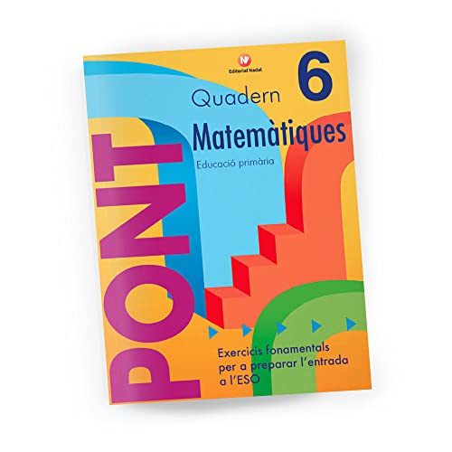 9788478872015: Quadern Pont Matemtiques 6. Exercicis per a passar a primer d'ESO. Ed. Primria