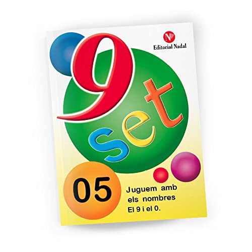 9788478872756: Nou-Set juguem amb els nombres 05 - El 9 i el 0. Quadern matemtiques. Ed. Infantil.