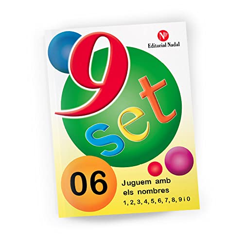 9788478872763: Nou-Set juguem amb els nombres 06 - El nmero 1, 2, 3, 4, 5, 6, 7, 8, 9, 0. Quadern matemtiques. Ed. Infantil.