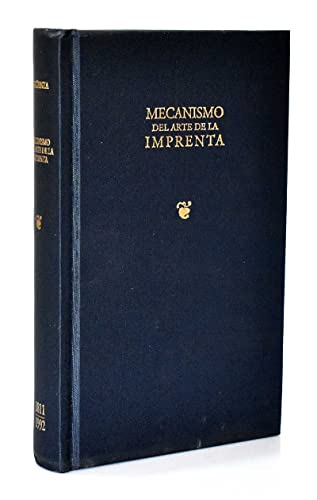 9788478950140: Mecanismo del arte de la imprenta