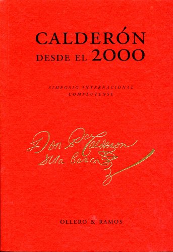 CalderÃ³n desde el 2000 (9788478951550) by JosÃ© MarÃ­a DÃ­ez Borque