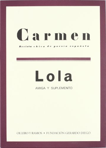 Stock image for Carmen y Lola for sale by Librera Prez Galds