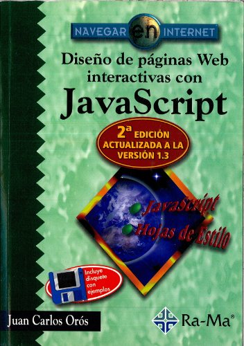 9788478973736: Diseo de pginas Web JavaScript. 2 edicin actualizada a la versin 1.3.