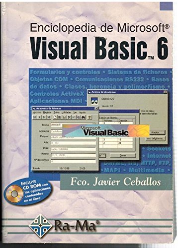 9788478973866: Enciclopedia de Microsoft Visual Basic 6. (INFORMATICA GENERAL)