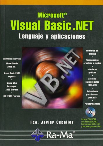 Imagen de archivo de Visual Basic.Net : lenguaje y aplicaciones a la venta por Librera Prez Galds