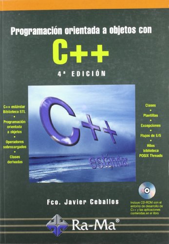 9788478977611: Programacin Orientada a Objetos con C++. 4 Edicin