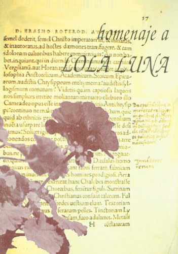 Beispielbild fr Homenaje a Lola Luna (Spanish Edition) zum Verkauf von Iridium_Books