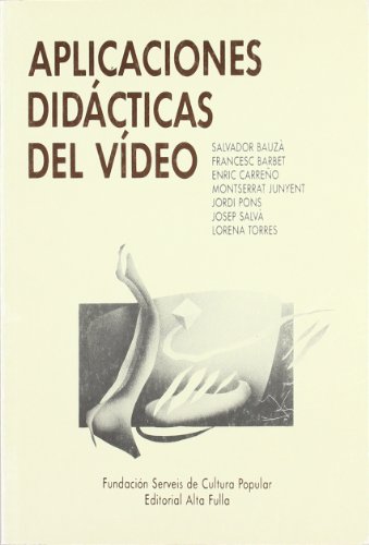 Beispielbild fr Aplicaciones didcticas del vdeo zum Verkauf von AG Library
