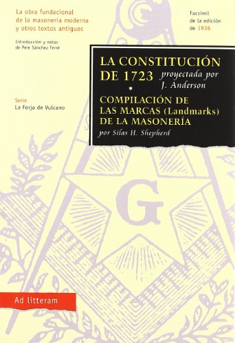 Stock image for Constitucion 1723 compilacion marcas masoneria for sale by Iridium_Books