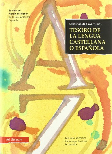 Beispielbild fr Tesoro de la lengua castellana o espaola zum Verkauf von Ammareal