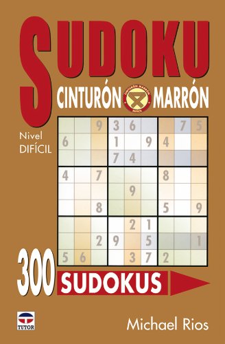 Stock image for SUDOKU CINTURN MARRN. Nivel DIFCIL for sale by medimops