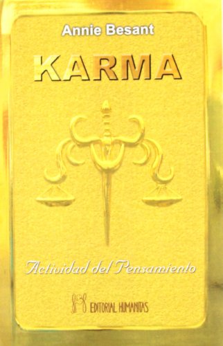 KARMA. ACTIVIDAD DEL PENSAMIENTO - BESANT, ANNIE