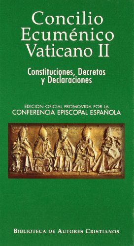 9788479140816: Concilio Ecumenico Vaticano II. M75. Do: Constituciones. Decretos. Declaraciones (MINOR)