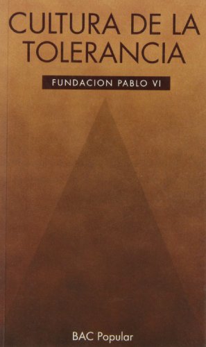 Beispielbild fr CULTURA DE LA TOLERANCIA zum Verkauf von Siglo Actual libros