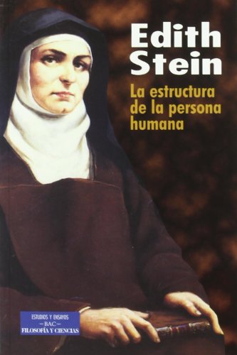 La estructura de la persona humana (9788479145453) by Stein, Edith
