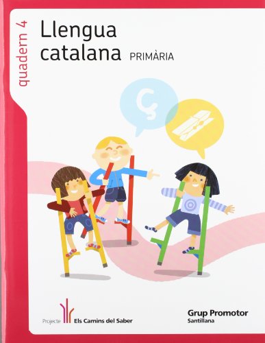 Stock image for QUADERN 4 LLENGUA 2 PRIMARIA 1 TRIM ELS CAMINS DEL SABER for sale by Iridium_Books