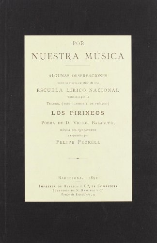 Stock image for Por nuestra musica (Spanish Edition) for sale by Zubal-Books, Since 1961