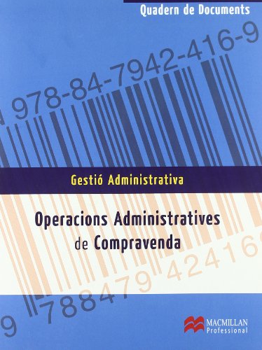 Stock image for (cat).operacions administratives compravenda.quadern for sale by Iridium_Books