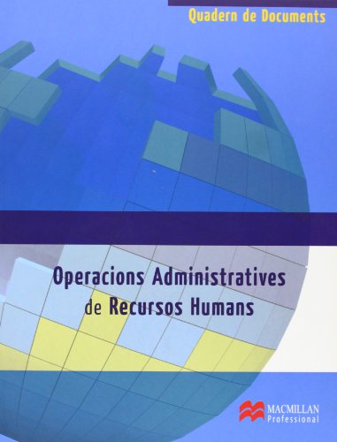 9788479424190: Operaciones Administrativas de Recursos Humanos cuaderno documentos cat2011 (Gestin Administrativa)