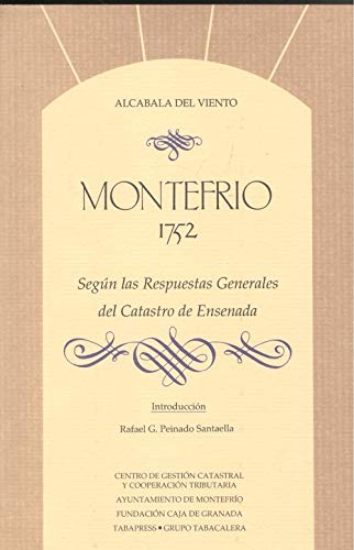 9788479521806: Montefrio, 1752(segun respuestas catastro ensenada)