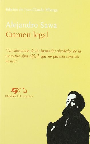 Imagen de archivo de Crimen legal a la venta por Librera Prez Galds