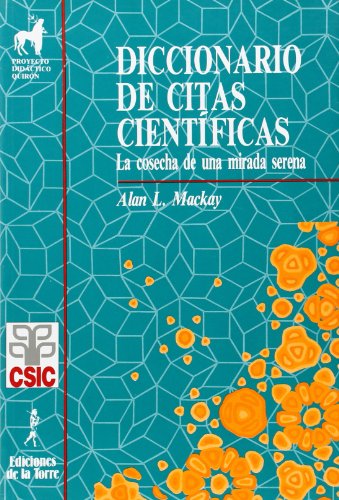 Stock image for Diccionario de citas cientficas. La cosecha de una mirada serena. for sale by La Librera, Iberoamerikan. Buchhandlung