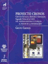 9788479601256: PROYECTO CRONOS VII TRABAJO PARO DE LA TORRE EDIVAR0SD (FONDO)